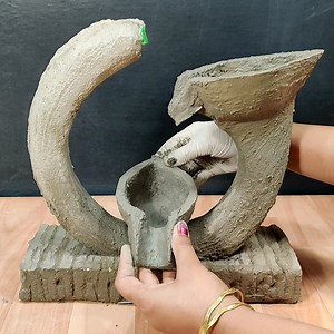 361K views · 2.4K reactions | Waterfall fountain making Idea at home easy to learn it (DIY) | 3 minutes diy | Facebook