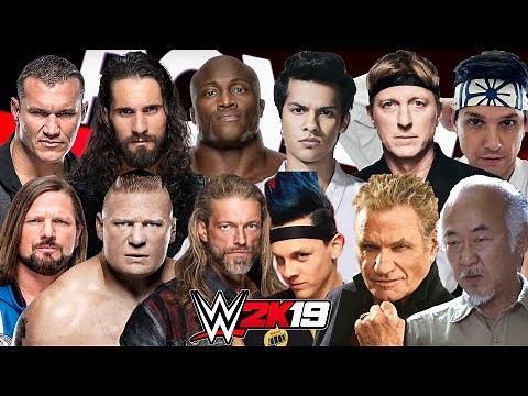 COBRA KAI vs WWE SUPERSTARS ROYAL RUMBLE WWE 2K19