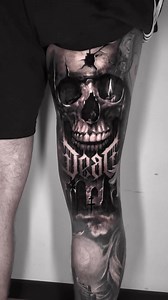 Love seeing how you guys come up with these gorgeous designs 💀🖤 Artist Appreciation Post: @a_dem_tattooartist #skulltattoo #blackandgrey #inked #tattooinspiration | Intenze Tattoo Ink