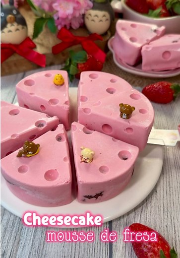 Cheesecake Mousse de Fresa: Un Delicioso Postre