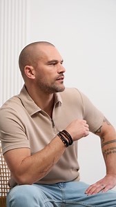 Beat the heat in neutral tones our beige polo paired with premium denim is the ultimate summer go‑to. ☀️👕 Shop now in store or online at squareformen.com | SQUARE
