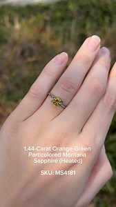 These sapphires perfectly capture the colors of fall! 🍂🍁 Did you know sapphires can be found in such beautiful orange hues? Take a closer look at these gems and more on our website - link in bio! Gem Details: 1.60-Carat Orange-Yellow Particolored Montana (Heated) SKU: MS2552 1.44-Carat Orange-Green Particolored Montana Sapphire (Heated) SKU: MS4181 1.61-Carat Orange Montana Sapphire (Heated) SKU: MS6305 1.09-Carat Orange Montana Sapphire (Heated) SKU: MS8558 #FindYourColor #EarthsTreasury #Ora