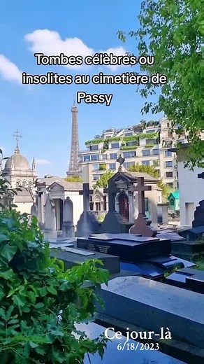 Visite du Cimetière de Passy à Paris: Tombes de Célébrités