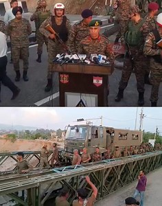 19K views · 511 reactions | GOC Tiger Division Maj Gen Mukesh Banwala briefs regarding newly Constructed bridge by Army By-Anil Sharma | Perfect Timeline | Facebook