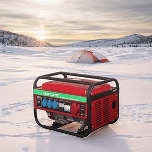 [Hot Item] 3.5kVA Portable Small Diesel Gasoline Generator Set 4 Stroke Engine 220V