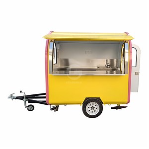 [Hot Item] Fast Food Mobile Kitchen Kiosk Cart