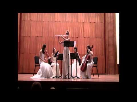 Antonio Vivaldi - Four seasons - AUTUMN - 1st movement for flute and string quartet
