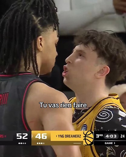 L’intensité que j’aime 🍿👀 @Eli Ellis 🫶🏼 @Amari Evans #basketball #basket #fyp #pourtoi #france #viral #ote