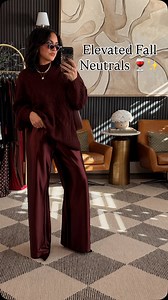 20K views · 86 shares | On sale  You can enjoy up to 33% off now!  freshly restocked – grab it before it’s gone. Click the "Shop Now" button to buy now! Sweater weather but make it elevated, babe  The tone-on-tone burgundy moment has me feeling so put together but still comfy enough for a cozy dinner or work day vibes. 5’2” • 130 lbs • 25” waist • 34DD • #AmazonFashion #PetiteStyle #WomenOver40Style #FallOutfitInspo #CozyChic | Lexietucker | Facebook