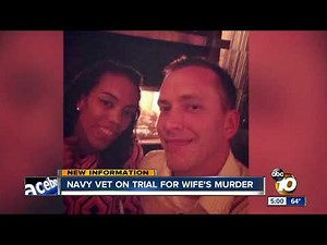 Navy vet on trial for wife's murder