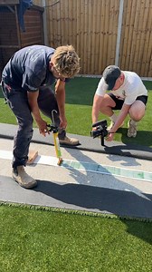 84K views · 911 reactions | The Garden Glow-Up! ArtificialGrass.com Saved Our Weekend | The Bald Builders | Facebook