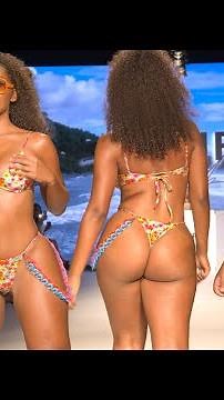 Miami Swim Week's Most Epic Outfits in Stunning 4k60 - Amber Keaton's Incredible Designs Uncovered!