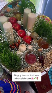 Welcoming the Persian New Year with the beautiful tradition of Haft-Seen! ✨ Each item symbolizes renewal, prosperity, and the hope for a bright year ahead. Norooz (or Nowruz  - IYKYK) Mobarak to ALL who celebrate ☀️ . . . #persian #happynewyear #haftseen #persiannewyear #nowruz #norooz #tradition #shiraz #iranian #newbeginnings | Hoda Negin | Facebook