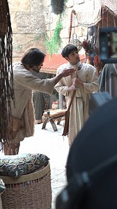 Remember when Simon and Matthew had to work together (reluctantly) to find Mary Magdalene in Season 2, Episode Six? Here's a little behind-the-scenes look... | The Chosen