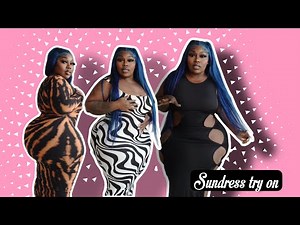 sundress try on