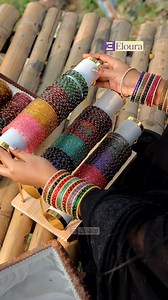 10K views · 589 reactions | Sound I’ll never get tired of ✨ . . . . [ desi, bangles , bangle market eloura , bangle market cp , bangle love , bangle sounds , glass bangles , metal bangles , desi girls obsession, desi girls , Churi bazar , churiya , kanch ki churiya , elourabd , bangles sound , aesthetic, affordable bangles] | Eloura | Facebook