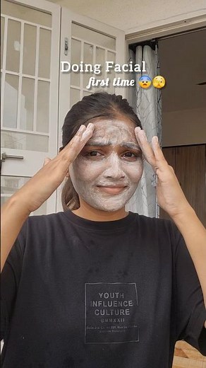 First time facial experience 🤯😳😥#facial#skincare#skincarevideos