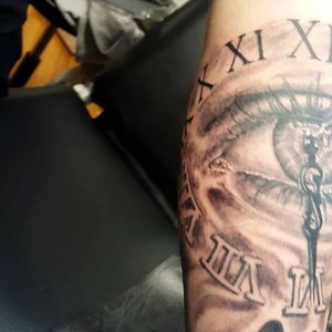 Eye ,clock,dog print tattoo done recently by Ses. #blackworktattoosnj #blackworktattoostudio #blackworktattooshop #nj #njtattooer #njtattooartist #northjersey #jersey #newjersey #njisntboring #njinklife #tattooartistnj #njink #973 #201 % | BLACKWORK TATTOO STUDIO | Facebook
