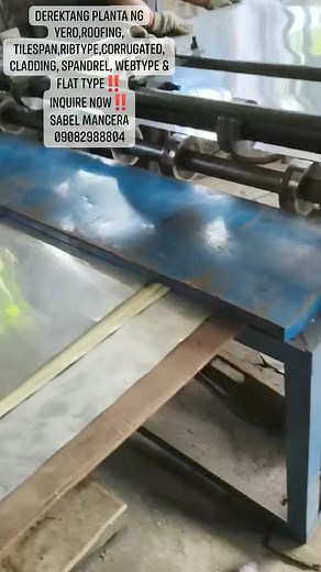 DEREKTANG PLANTA NG YERO,ROOFING, TILESPAN,RIBTYPE,CORRUGATED,CLADDING, SPANDREL, WEBTYPE & FLAT TYPE‼️ INQUIRE NOW‼️ WE SUPPLY✔️ WE DELIVER✔️ AFFORDABLE✔️ FAST DELIVERY✔️ GOOD QUALITY✔️ We supply High quality Colored Longspan Roofing , Decking or Any Construction Materials at very affordable price good for houses, warehouse and commercial building. -Skylight Rib Type and Corrugated -Color Coated Rib Type Roofing -Color Coated Corrugated Roofing -Color Coated Tile Span Roofing -Cladding -Spandre