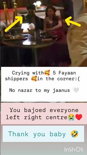 Crying with 5 Fayaan shippers in the corner:( No nazar to my 🤍#trending #viralvideo #shortvideo