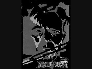 Adolf Busch plays Dvorak Violin Concerto 3rd mvt