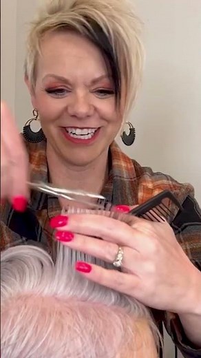 Pam's Classy and Fuller Haircut! Perfect Hairstyle for Women Over 70