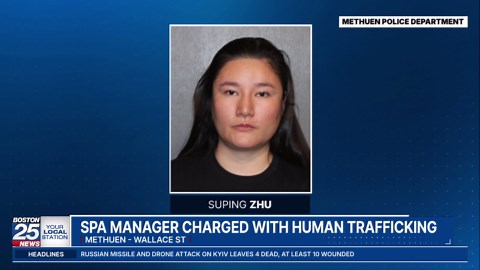 Methuen police close down massage parlor, arrest manager on human trafficking charges