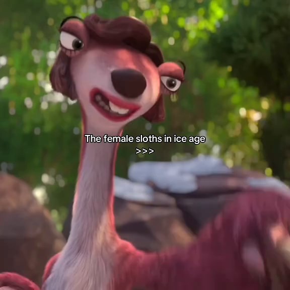 Female Sloths in Ice Age