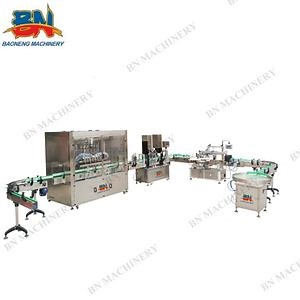 [Hot Item] Servo Piston Volumetric Filler Lube Engine Oil Bottle Filling Machine with Capping Labeling