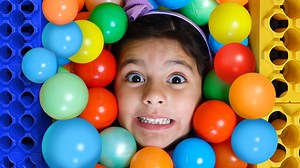 Hey friends! 🌟 Don't miss Ellie's ball pit wonderland and Charlotte's colorful balloon paradise! They are in a friendly rivalry over their rooms. They show off cool features like Ellie's ball pit shower and Charlotte's floating balloons. The fun competition escalates until Uncle Jim suggests they play together. At first, they refuse, but they’re excited by the surprise—a bounce house filled with both balloons and ball pits! They realize combining their interests is even more fun and learn the v