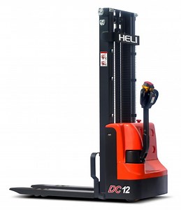 [Hot Item] Heli 1.2ton/1.5ton/1.6ton/2ton Electric Pallet Stacker with Mechanical Steering