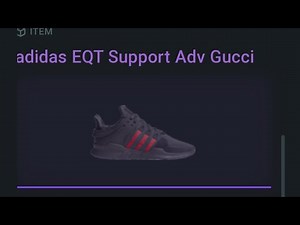 lootie es una estafa? *Adidas EQT support ADV gucci