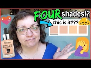 Only FOUR Shades... WTF!? | Let's Test!: Catrice HD Liquid Coverage Foundation