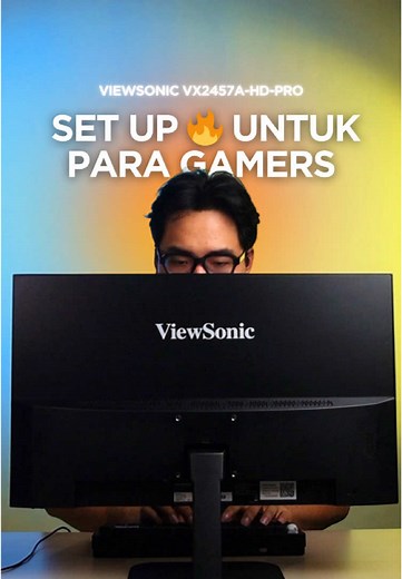 Monitor Gaming Terbaik: ViewSonic VX2457A-HD-PRO