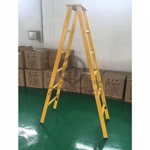[Hot Item] Little Giant 3m Fiberglass Platform Twin Step Ladder FRP GRP Ladder for America Market