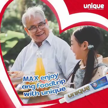 Kahit tumatanda na, kaya pa rin ng ngipin! Dahil with UNIQUE toothpaste Advanced Oral Care, may strong teeth at healthy gums pa rin!  Bili na sa pinakamalapit na grocery stores and supermarkets!  | Unique Toothpaste | Facebook