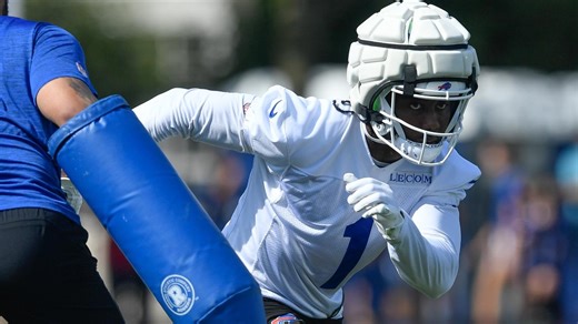 Curtis Samuel returns to drills filled with optimism for his 2nd season with Bills