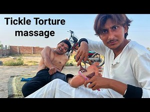 Tickle torture Massage Gentle & Fun Relaxation for Sensitive Clients
