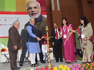 Gujarat Chief Minister inaugurates e-India ICT conference
