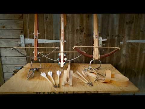 Spanning and loading methods used for medieval crossbows - Todsstuff