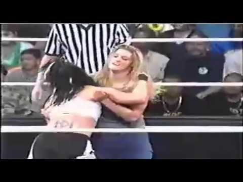 Wendi Wheels gives Riot a Wedgie