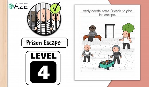 Brain Test 2 Prison Escape Level 4 Answer