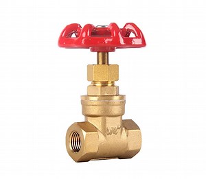 Non-Rising Stem Compression Ends Brass Gate Valve