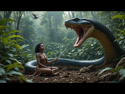 The Enormous Python’s Pursuit of the Woman | African Folktales Retold