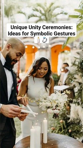 Unique Unity Wedding Ceremony Ideas 🕯💍 #weddingceremony #weddingceremonyideas #ceremonywedding
