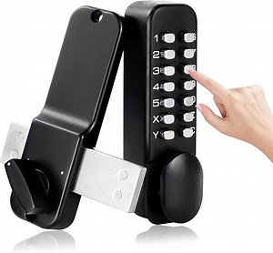 Keyless Entry Door Lock, Keypads Deadbolt, Mechanical Gate Combination Door Lock - Walmart.com