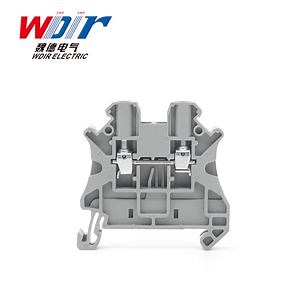 Ut4 Terminal Block Plug in Bridge Screw Connection DIN Rail