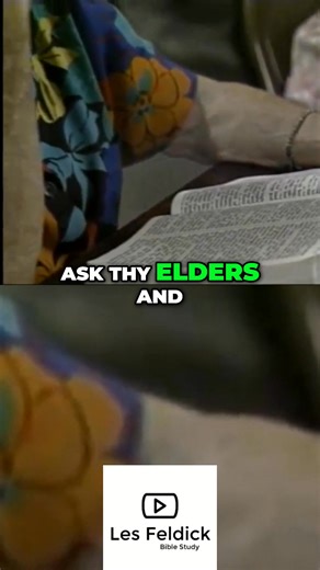 1.3K views · 60 reactions | Explore the ancient wisdom of Moses! We delve into his writings, quoting powerful verses about remembering the past and seeking guidance from elders. Discover the timeless lessons within. A must-watch for those seeking knowledge! #Moses #AncientWisdom #BiblicalStudies #VerseAnalysis #ReligiousTeachings #SpiritualGrowth #OldTestament #ScriptureStudy #FaithJourney #InspirationalVideo | Les Feldick Bible Study | Facebook