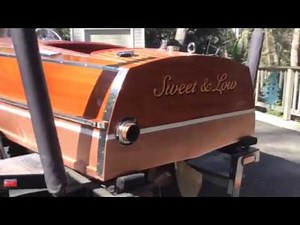 1951 Chris Craft Racing Runabout