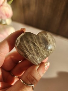 Pretty Dark Blue Rose Quartz Heart, Natural Blue Rose BR13 - Etsy